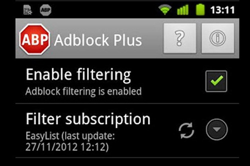 Adblock Application for Android Devices Adblock Launched an Application for Android Devices