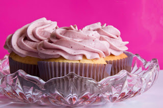 Cupcakes de mascarpone y frutos rojos