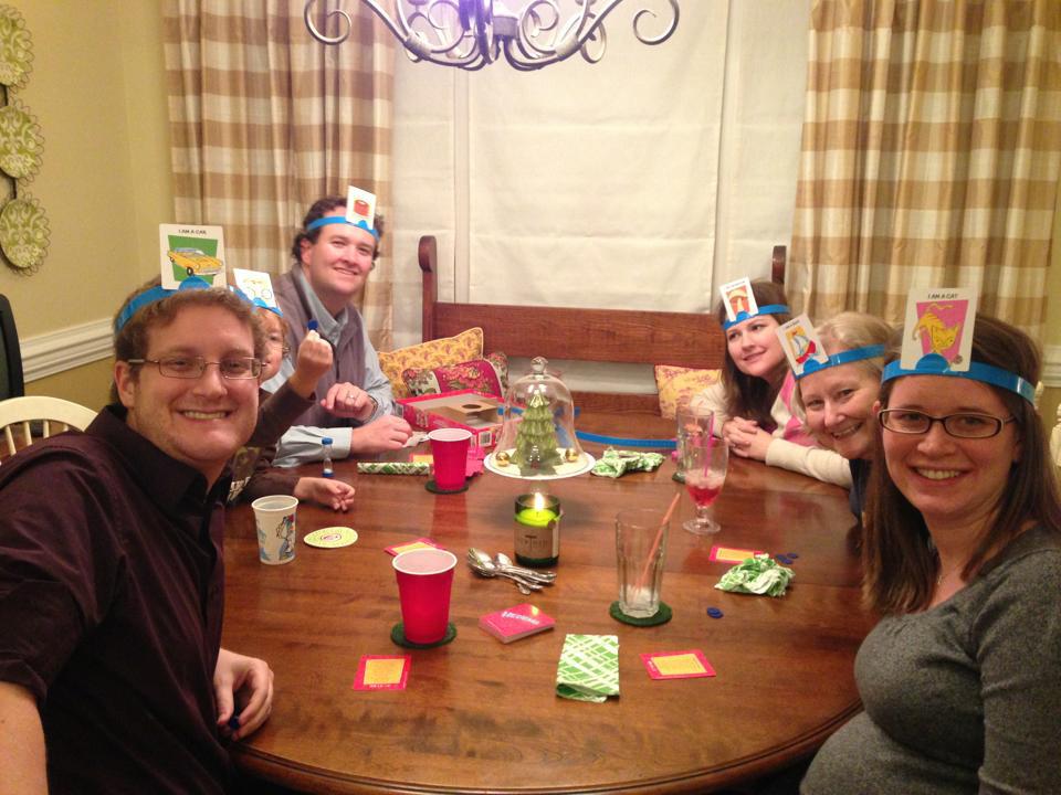 christmas family game night