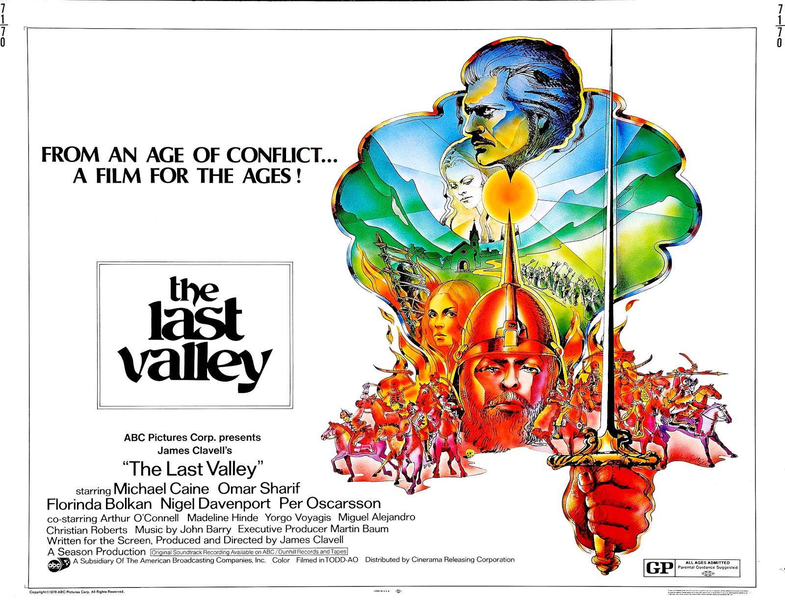 La vallée perdue (1969) James Clavell - The last valley (25.08.1969 / 12.1969)