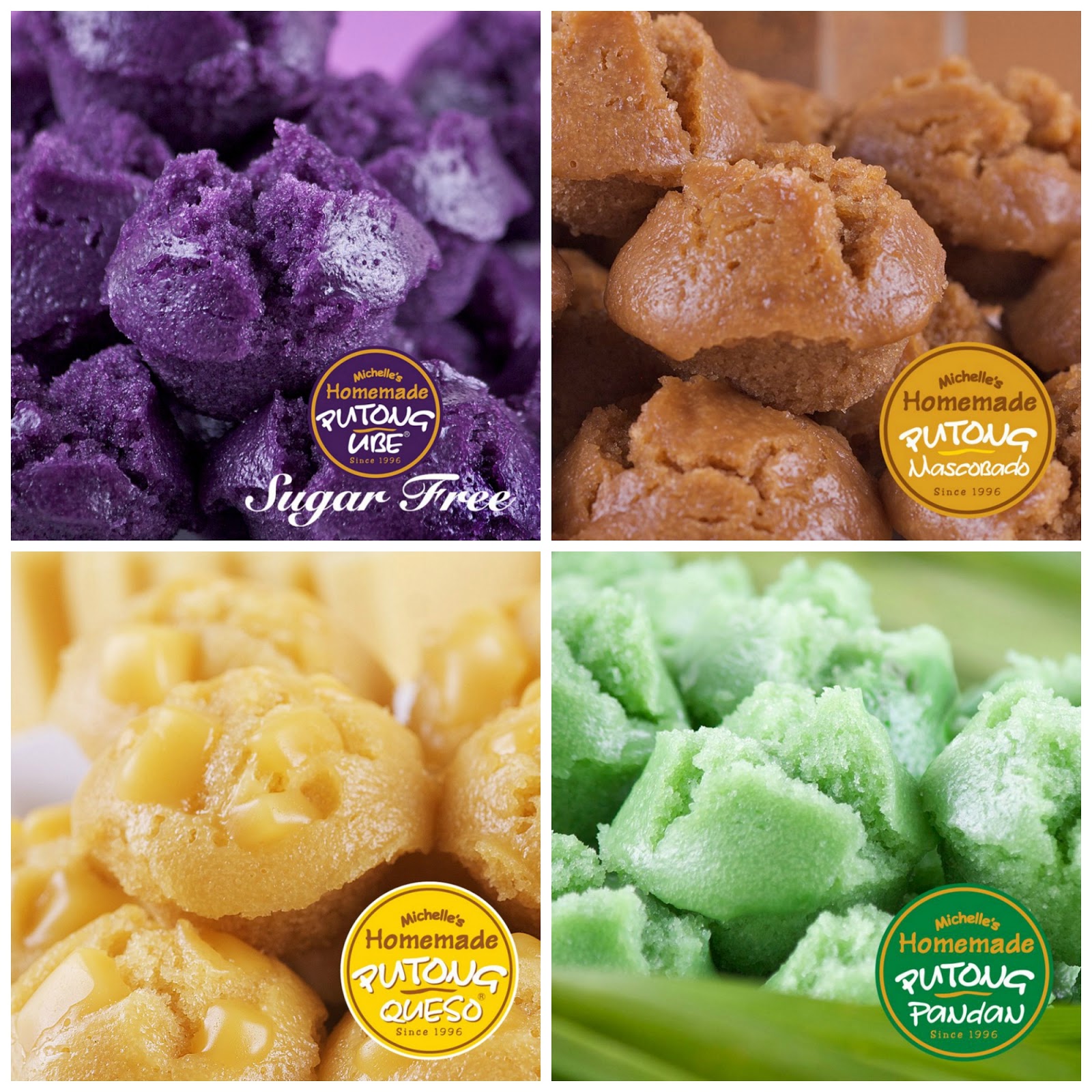 Heart of Mary Steamed rice cakes (puto) like Michelle's