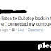 I used to listen to dub step back in the 90s... every time I connected my computer to the internet.