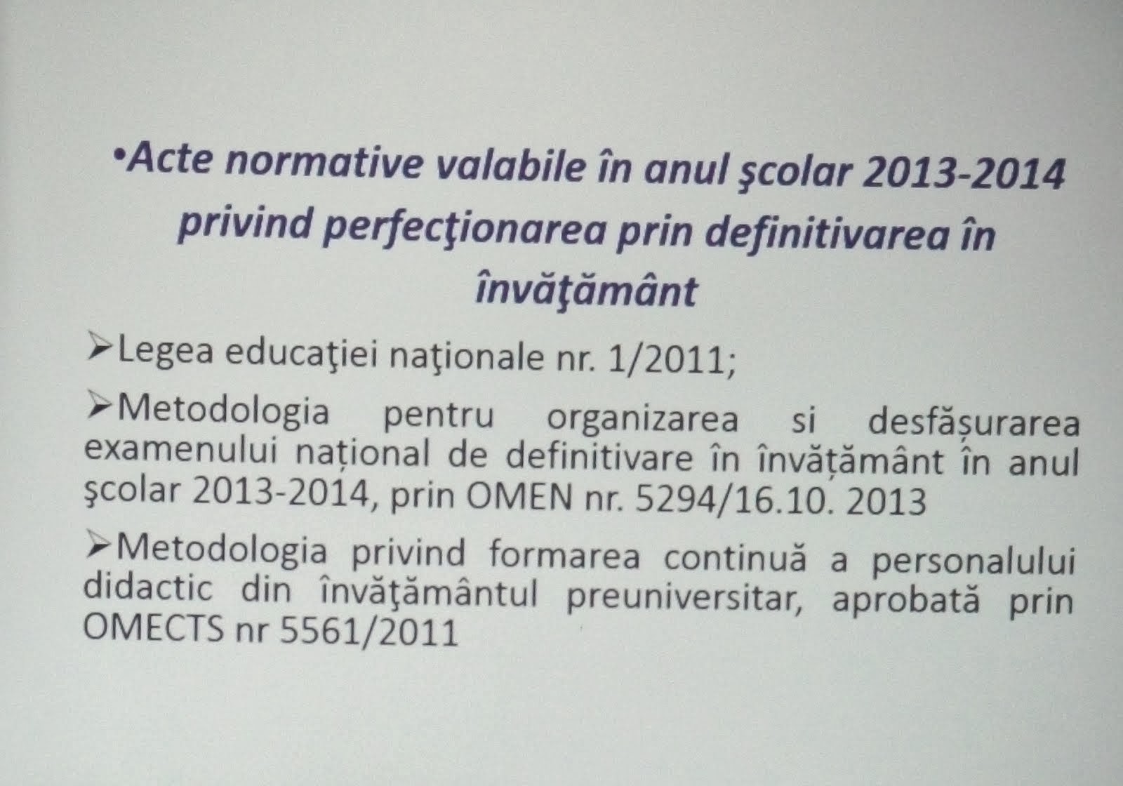 Aspecte de la cursurile de formare a profesorilor-metodişti, 4-6.02.2014...