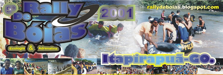 9º Rally de Bóias de Itapirapuã2001