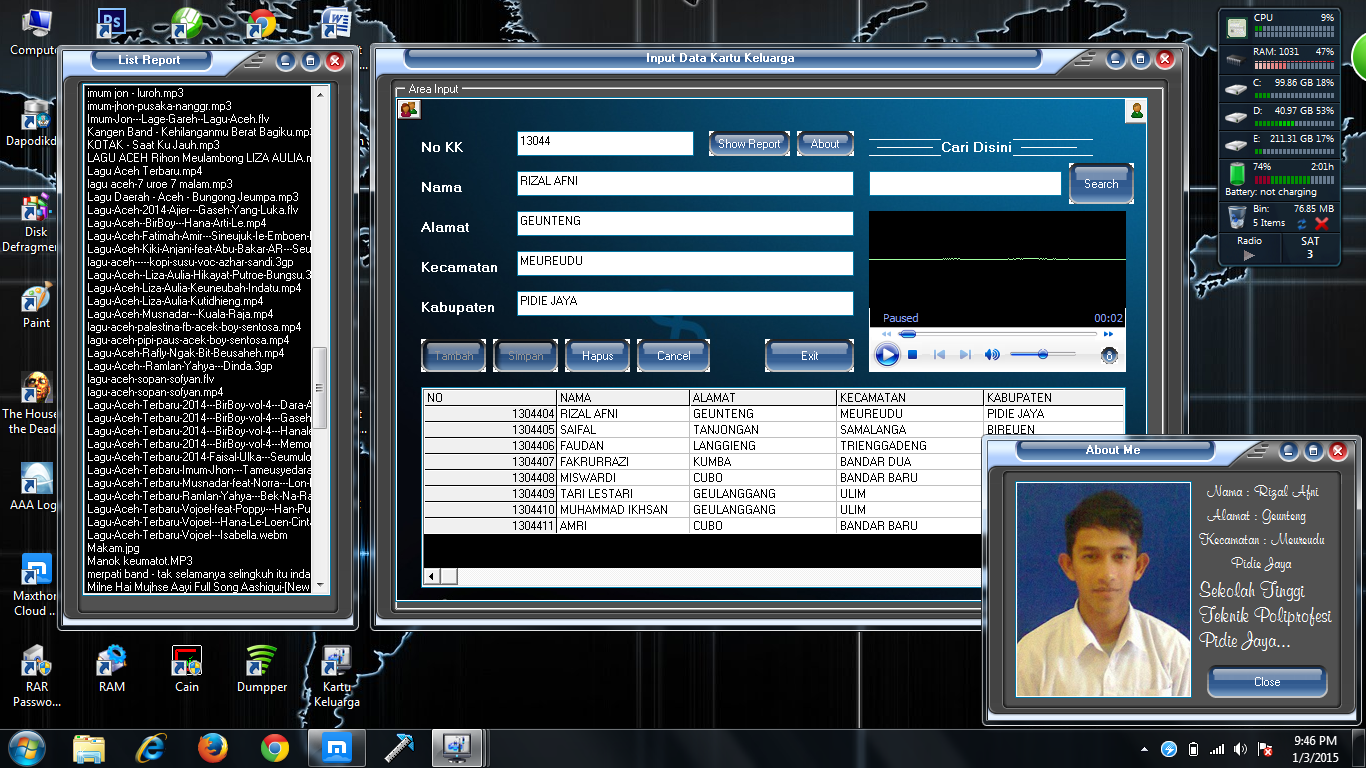 Cara design Form keren dengan VB6