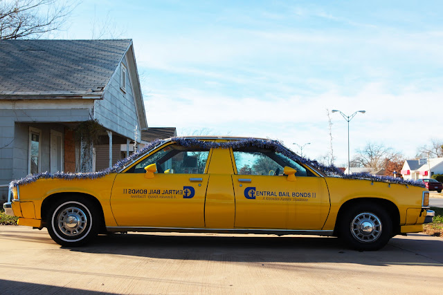 It's hard to tell if this strange car in Wichita Falls, Texas is coming or going.