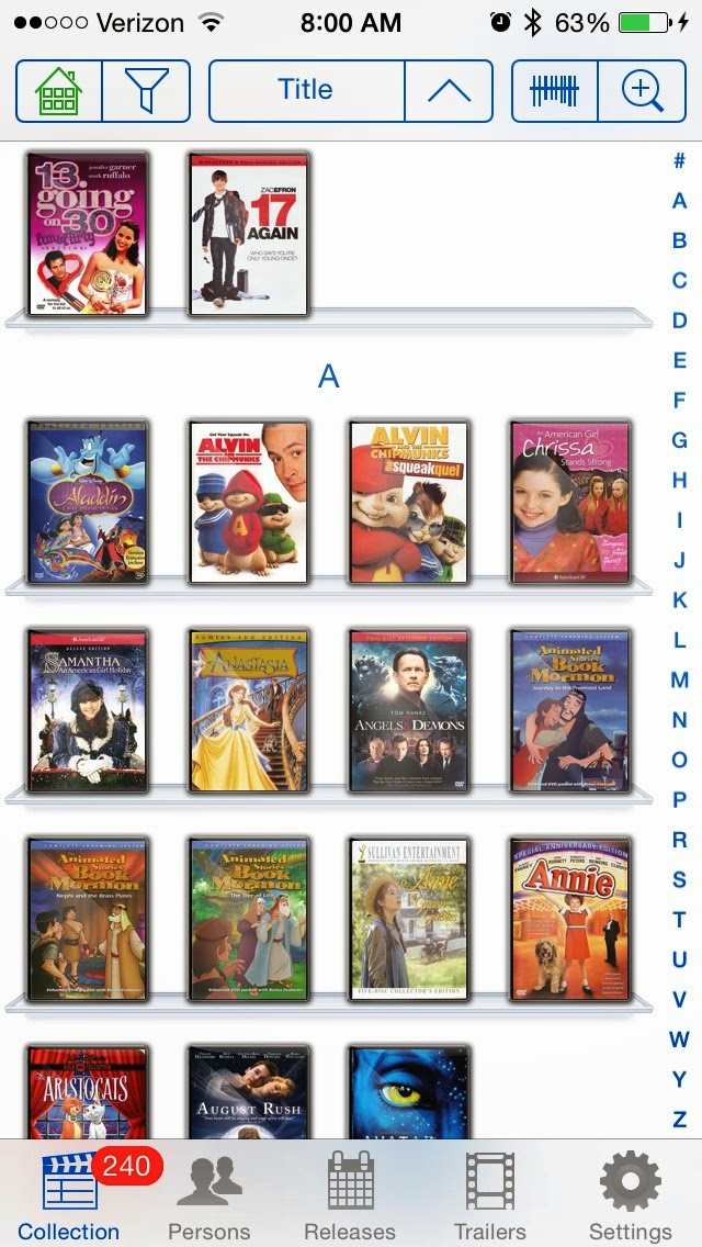 An Organized Family Organizing Your DVD Collection