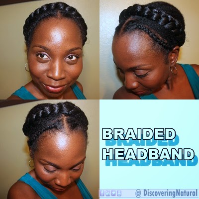 Discoveringnatural Easy Protective Style On Natural Hair