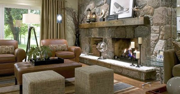 Chimenea en la sala | Ideas para decorar, diseñar y mejorar tu casa.
