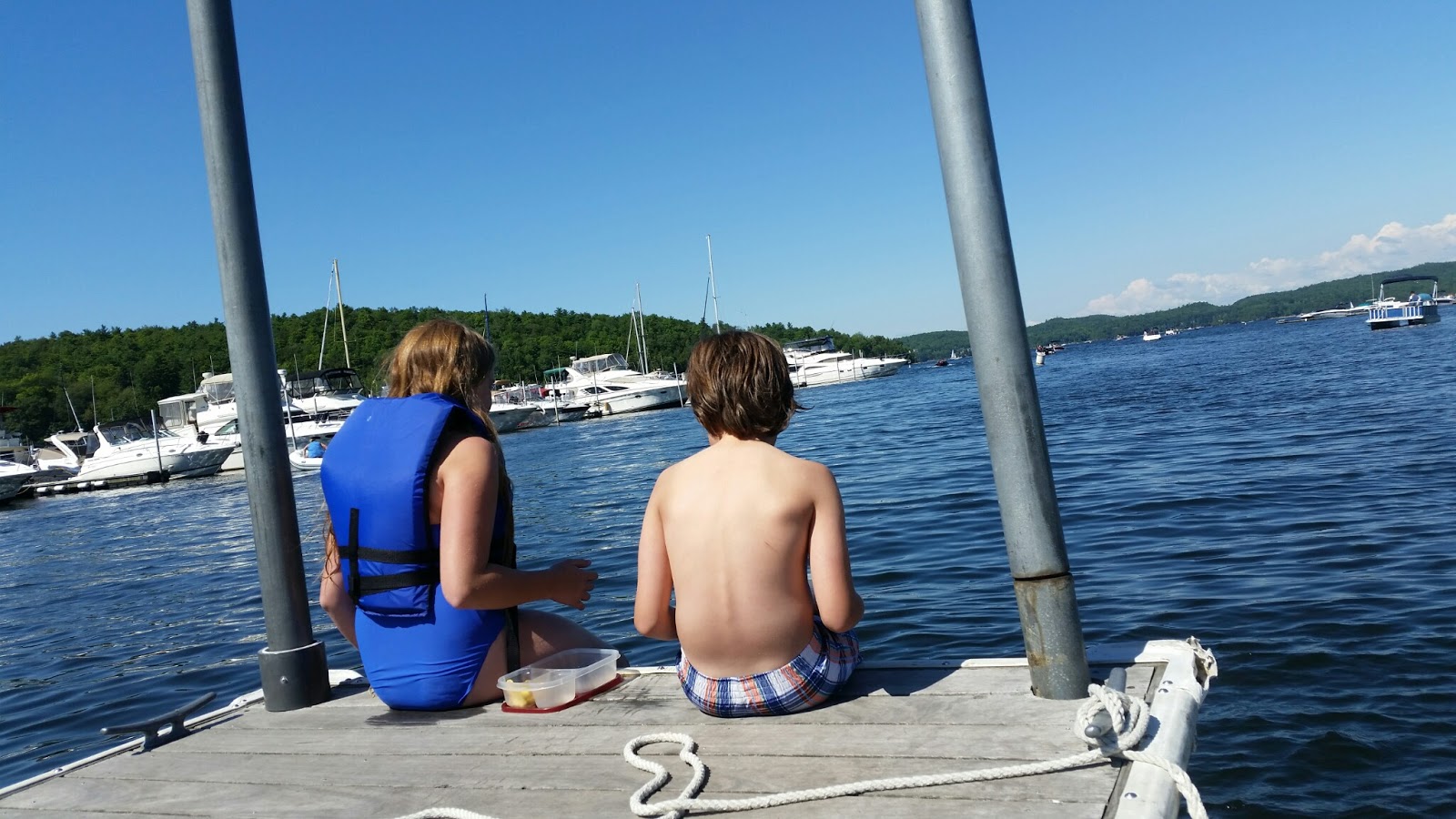Lunches Fit For a Kid: Lunches for an Outing: Boating Day 8.9.15