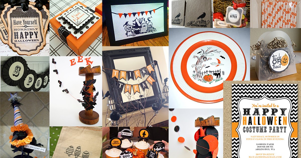 Bubblepop Etsy Tuesday Halloween Party Supplies