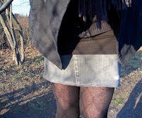 Anleitung Minirock aus alter Jeans / tutorial old jeans upcycled into mini skirt | http://panpancrafts.blogspot.de/
