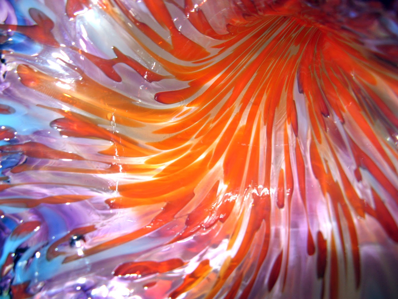 Silver Lining molten glass date night