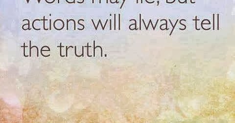 actions words