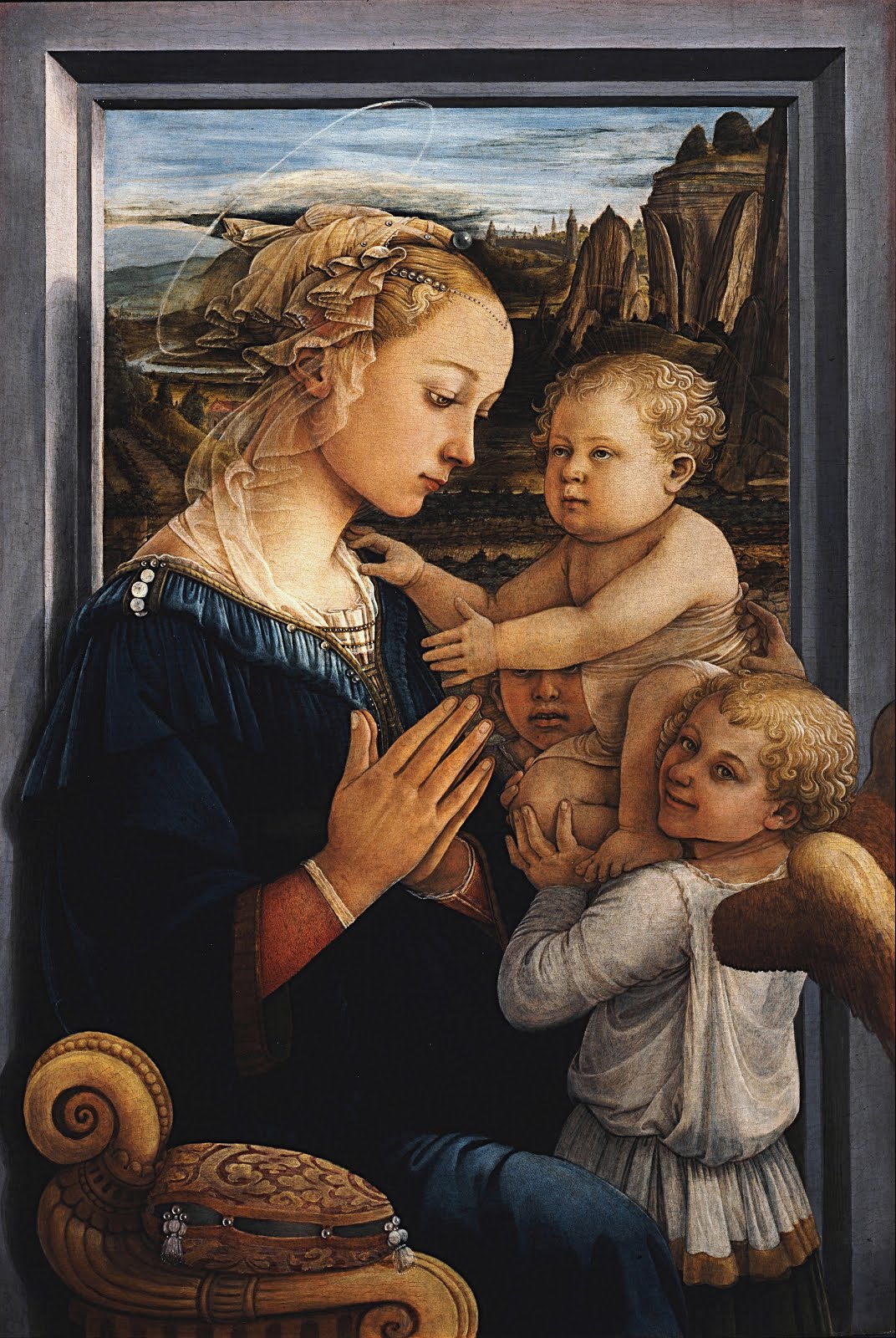 Ap Art History 2015 2016 Madonna And Child With Two Angels