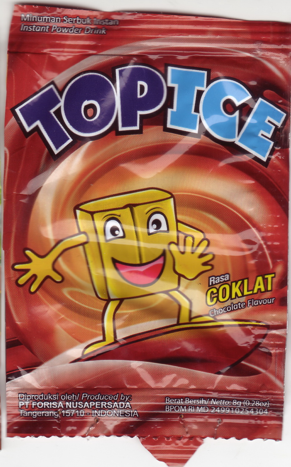 My Name SuperYoss TOP ICE rasa coklat