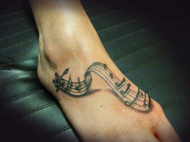 Music Notes Tattoos