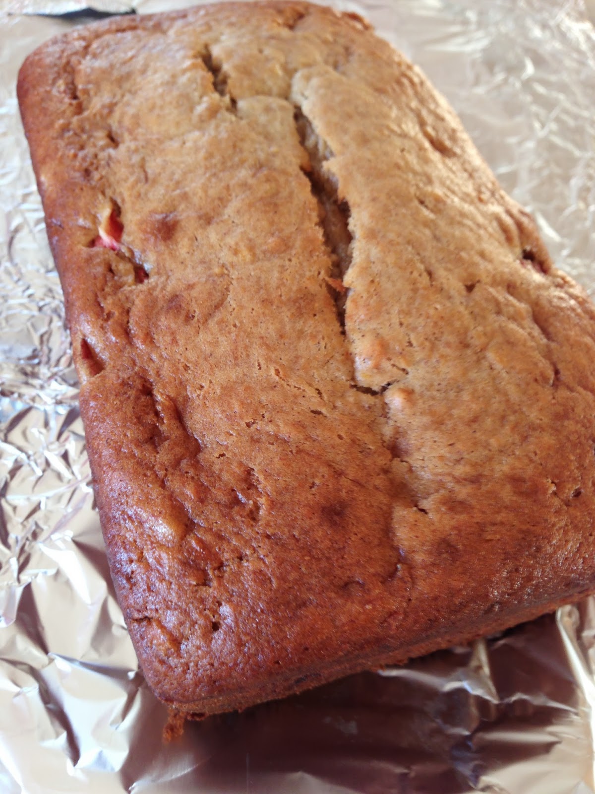 Savory Sweet and Satisfying: Strawberry Banana Bread