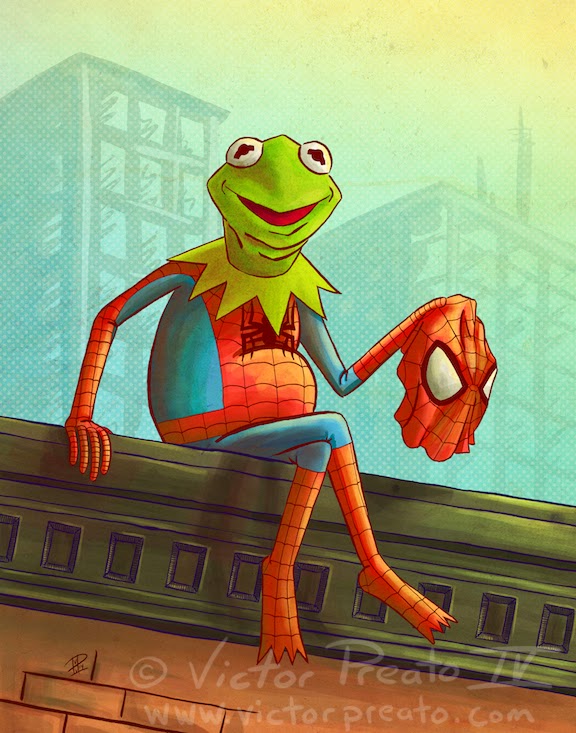 Victor Preato IV Kermit the SpiderFrog