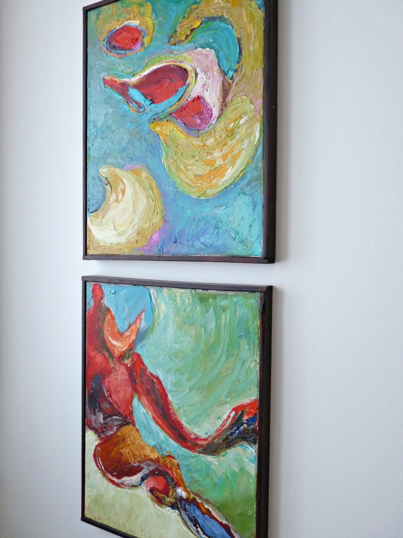 DIY Picture Frame + How to "Fix" a Warped Canvas Dans le Lakehouse