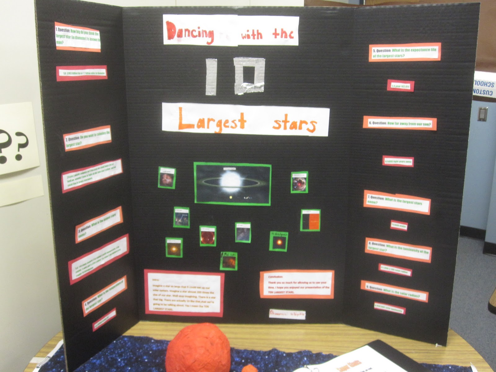 The GT Classroom: FIFTH GRADE ASTRONOMY RESEARCH PROJECTS