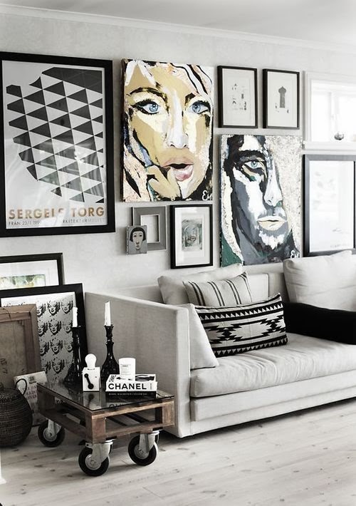 The Studio M Designs blog 6 Simple Tips to Create a Gallery Wall