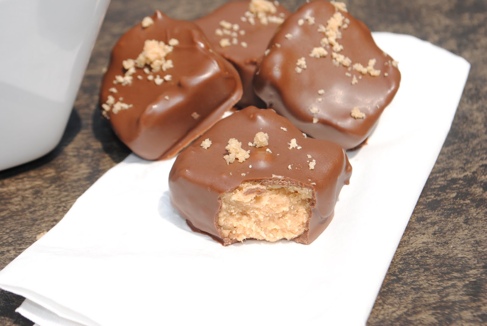 Peanut ButterFinger Bites Shugary Sweets