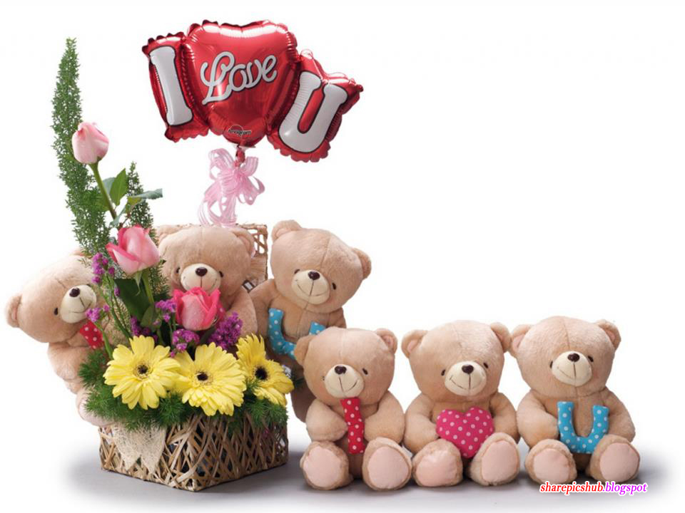 Teddy Bears and Cute I Love You Romantic Wallpaper | Share Pics Hub