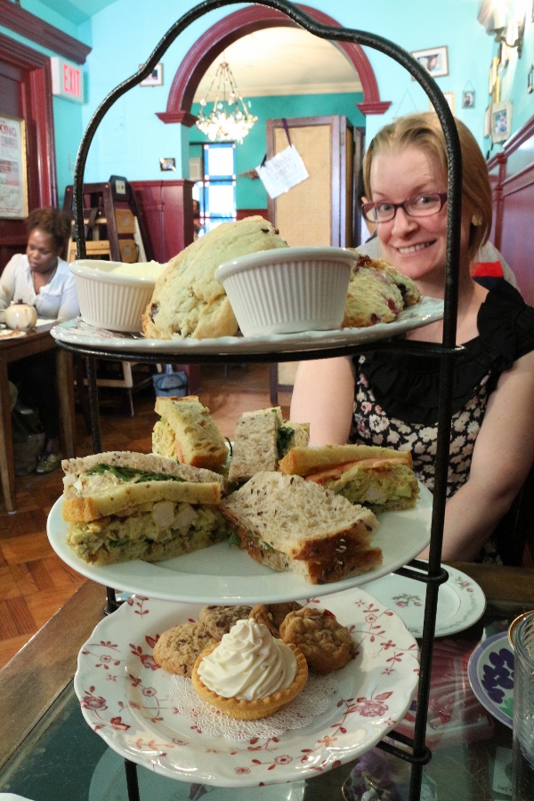 Mission Food Afternoon Tea at Alice's Tea Cup