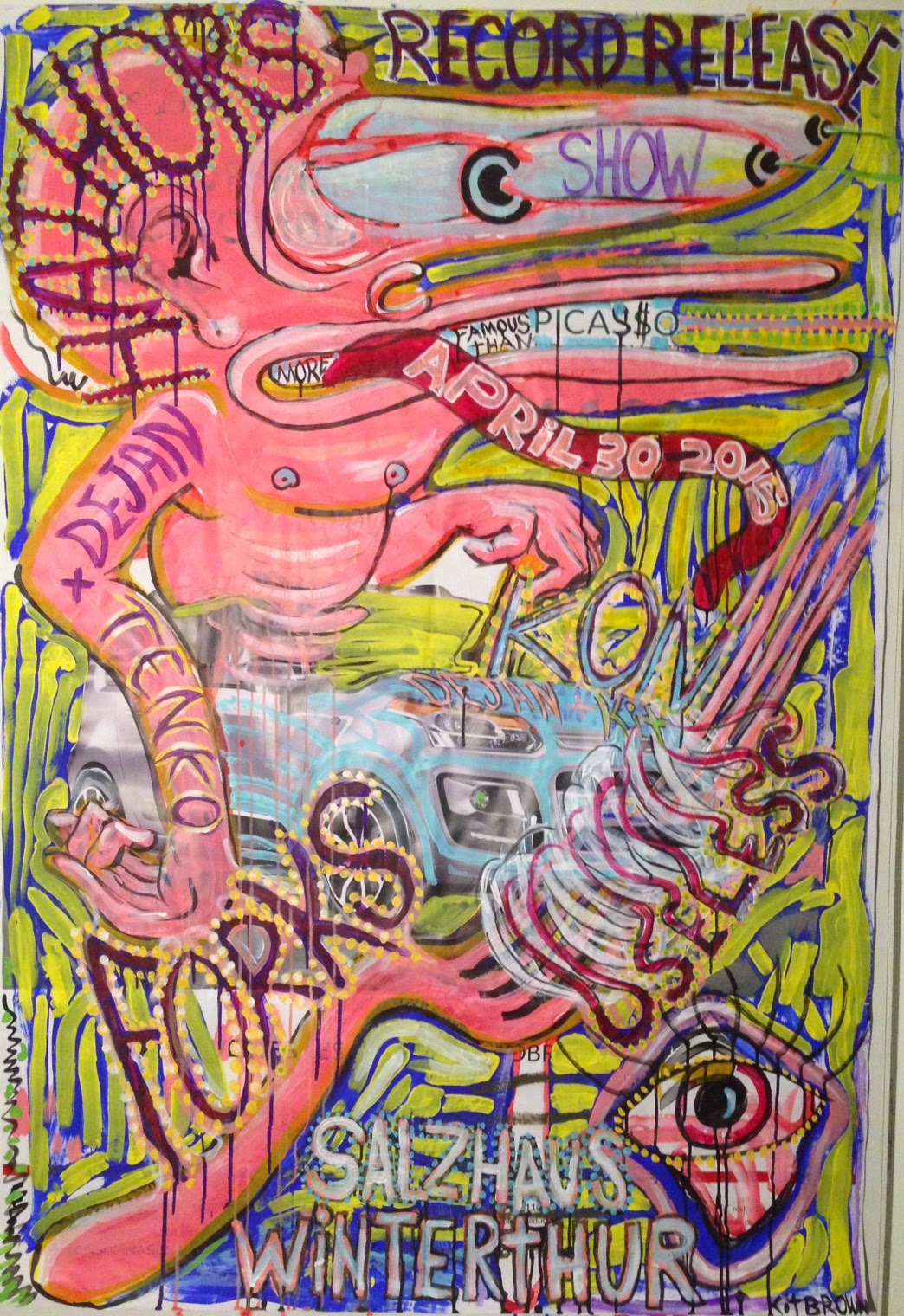 a kaleidoscope of nothingness... KON invades Salzhaus, Winterthur for