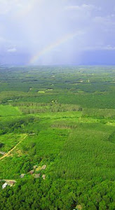 Thailand Temple Rainbow