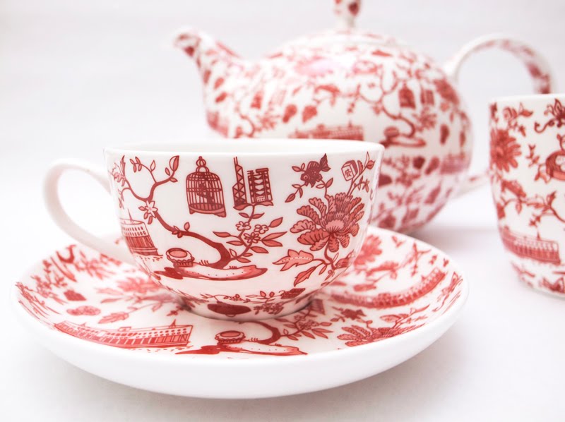 monsters blog Hong Kong tea set