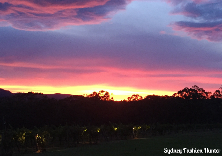 Hunter Valley Sunset - Spicers Vineyard