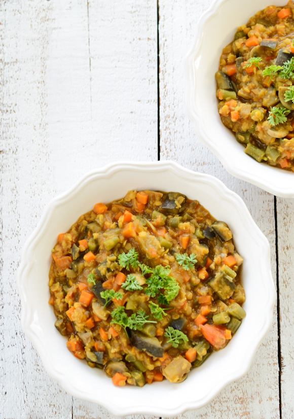 Scandi Home: Moroccan Vegetable and Lentil Stew