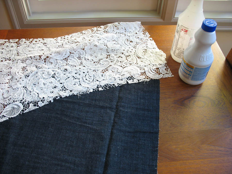 capers and crayons Create Your Own Lace Fabric!