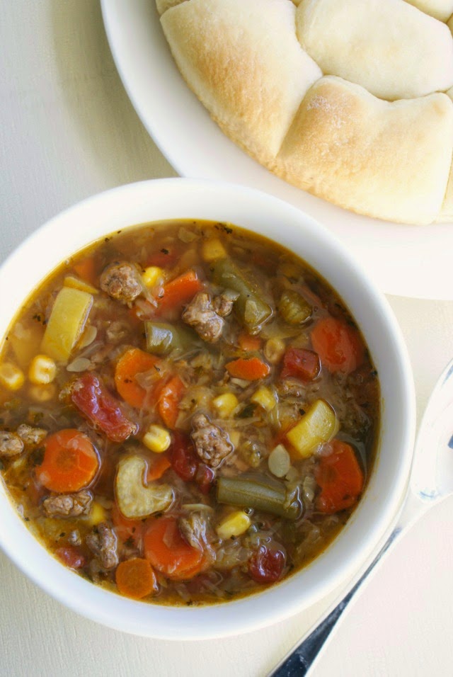 MEAT AND VEGETABLE SOUP RECIPE
