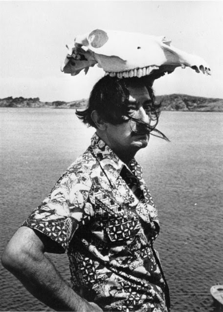 Check Out What Salvador Dali Looked Like  in 1950 