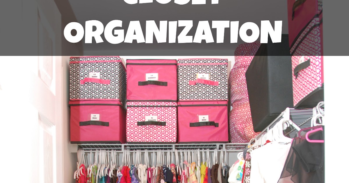 One Creative Housewife Organizing My Daughter's Closet