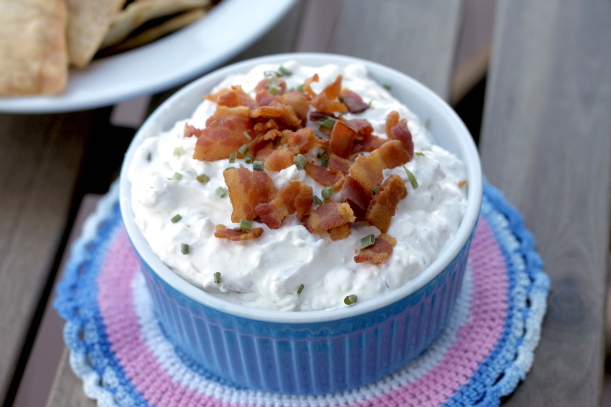 Crazy for Cookies and more Bacon Ranch Dip