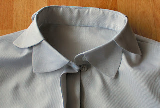 So einfach näht man den perfekten Hemd-/Blusenkragen 