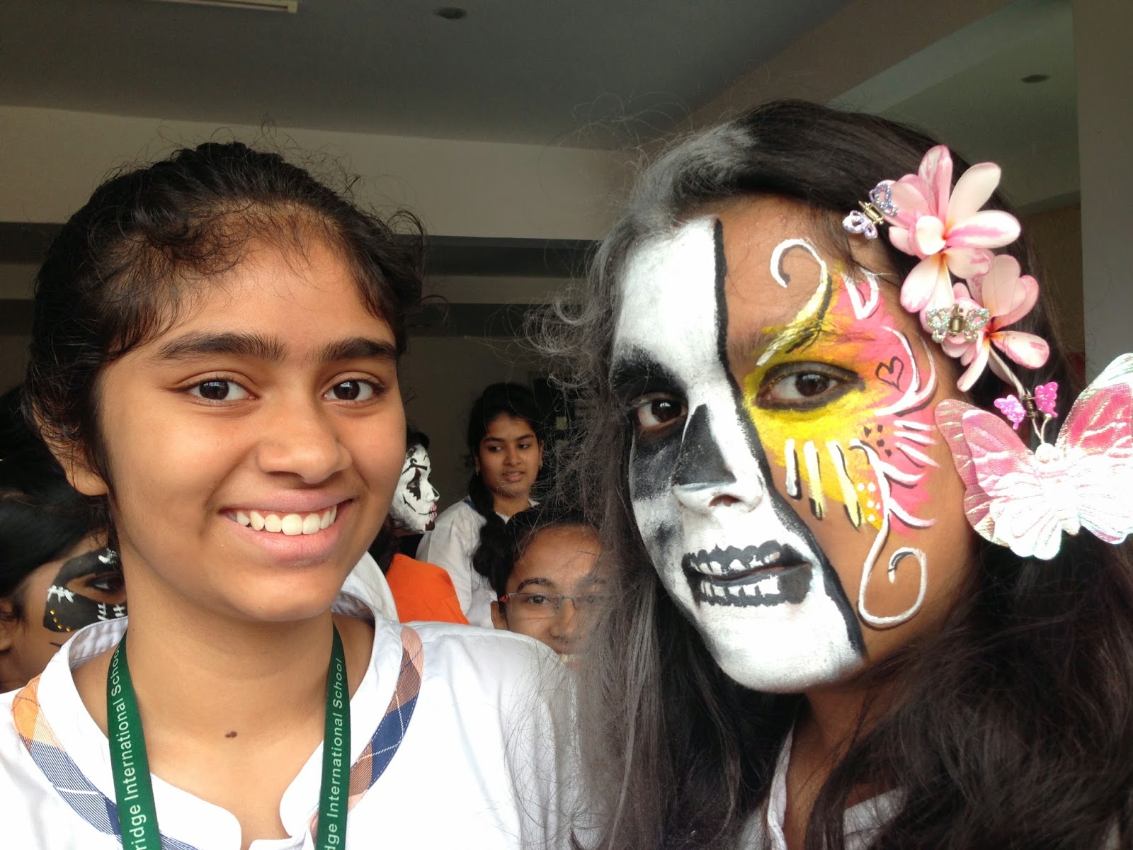 Oakridge International School, Newton Campus Inter house Face Painting