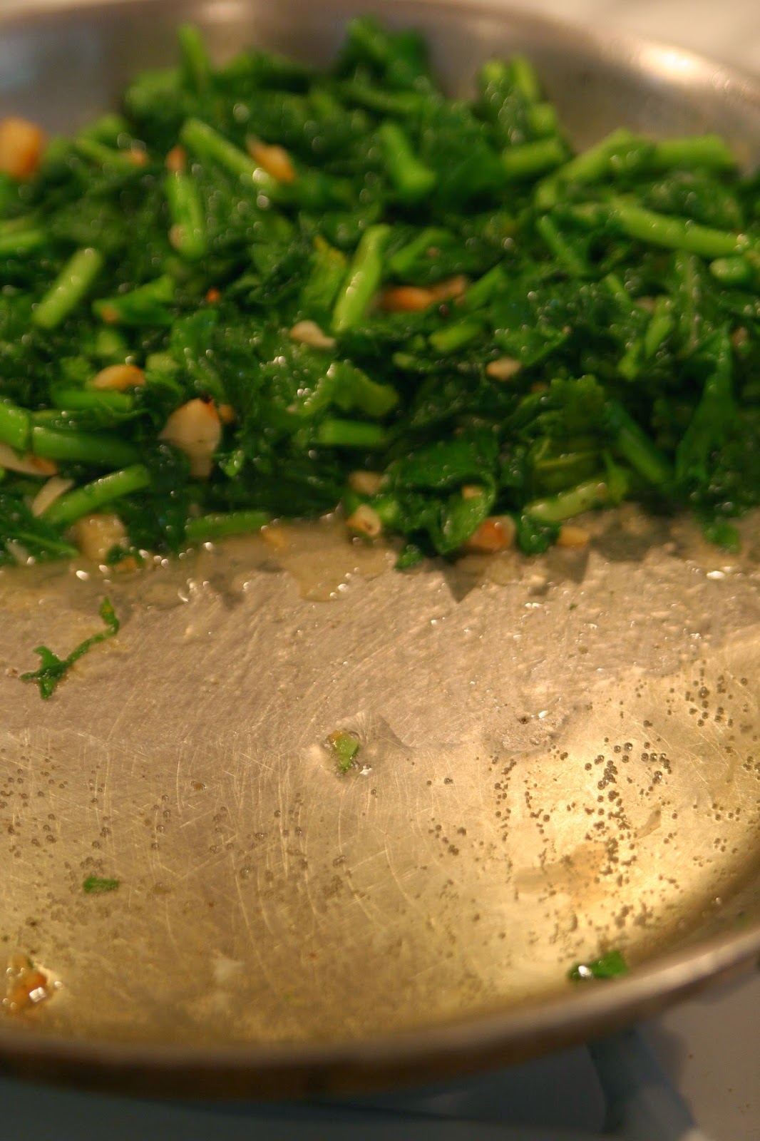 Celeste Cooks Broccoli Rabe is the new Kale