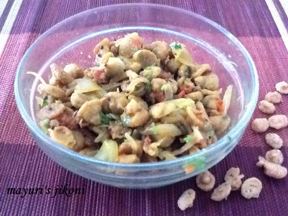 Mayuri's Jikoni 278.sun dried vadi onion shaak