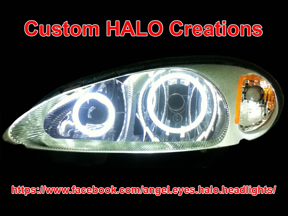 2001 to 2005 PT Cruiser Halo Headlights