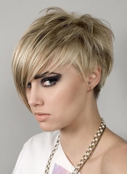 Alternative Short Straight Hairstyle