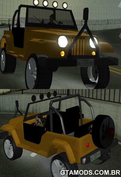 Jeep WIllys Brazilian Look