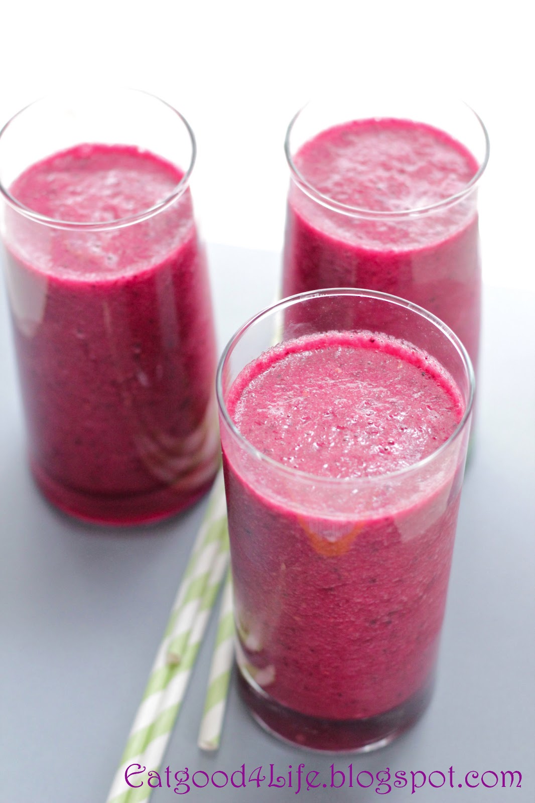 Mixed Berry Smoothie Recipe With Apple Juice