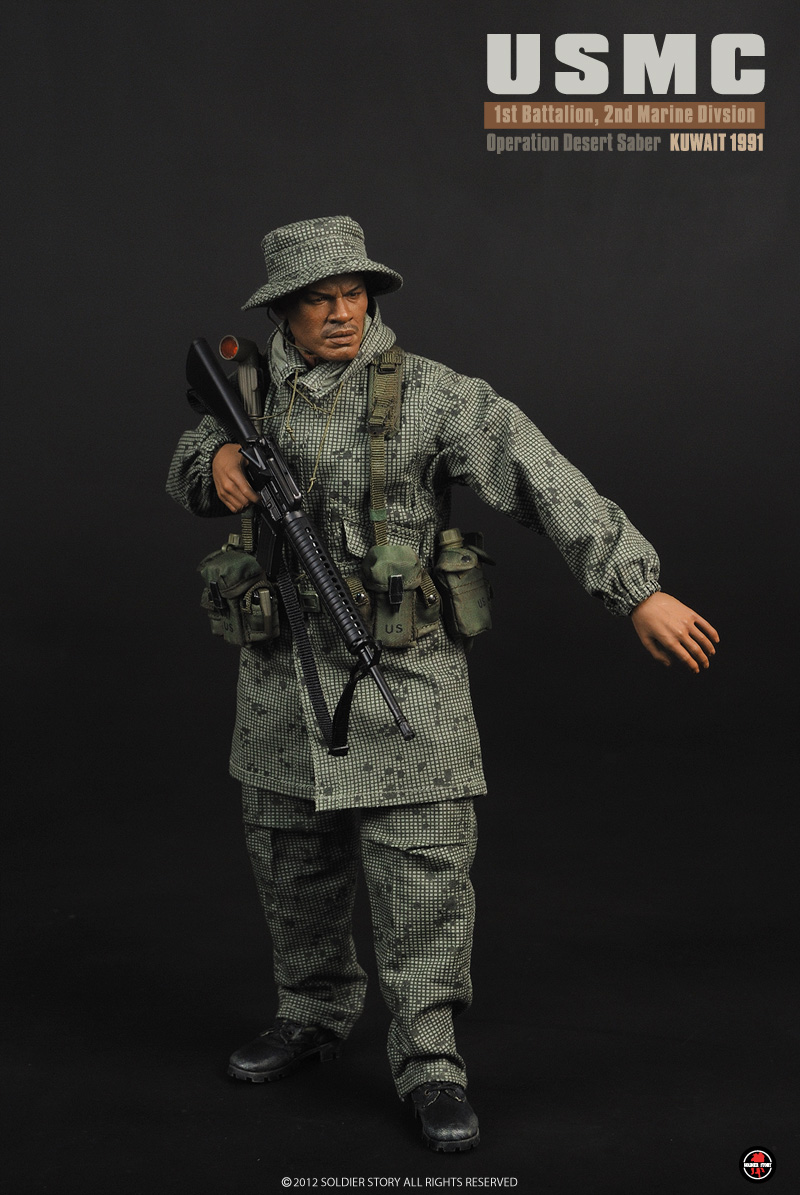 US Army USMC Night Camouflage Trousers Lg Reg G-B Mfg 1983 unissued Gulf War collectible