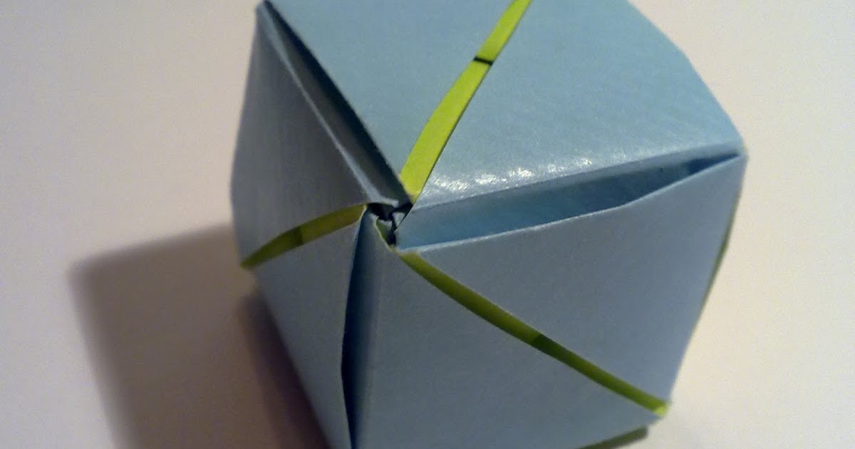 PaperBlog: Origami: Magic Rose Cube