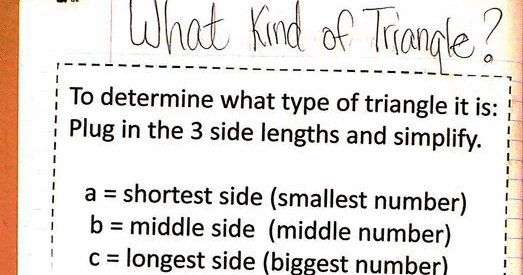 Mrs. Atwood's Math Class: Pythagorean Theorem